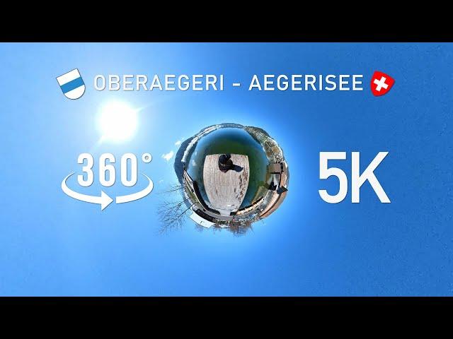 360° Walk around Oberaegeri - Aegerisee [5K]