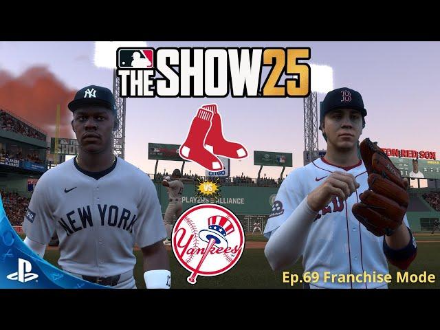 Yankees vs. Red Sox - MLB The Show 25 Franchise Mode PS5 Gameplay | Ep. 69