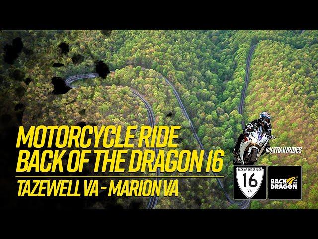 Back of The Dragon Motorcycle Ride Along VA16