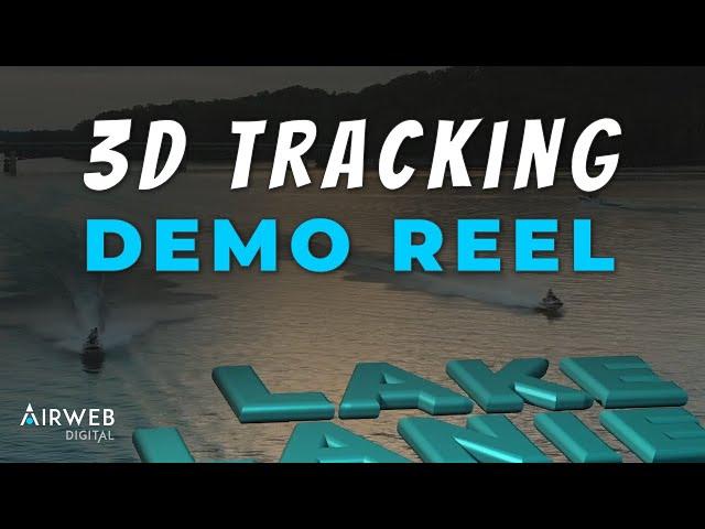 3D Tracking Drone Demo Reel | Graphics & Footage by Airweb Digital