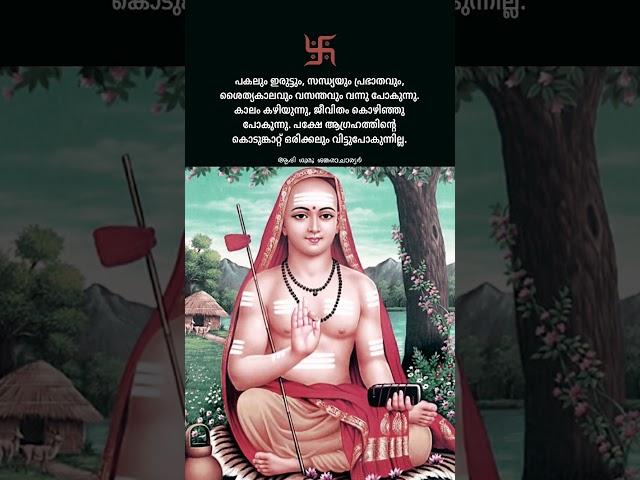 ആഗ്രഹത്തിന്റെ കൊടുങ്കാറ്റ് ഒരിക്കലും വിട്ടുപോകുന്നില്ല️#shankaracharya #sadhguru #knowledge