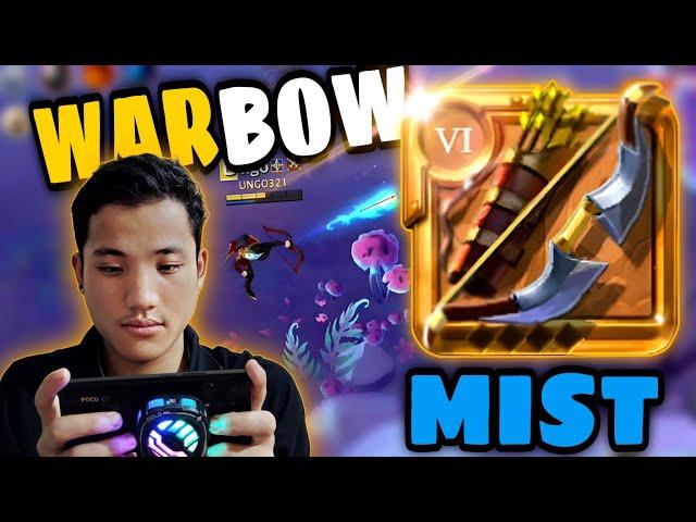 War Bow  Solo Mist PvP | Mobile gameplay - Albion Online