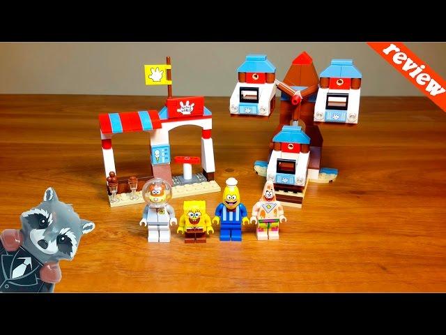 Лего Губка Боб 3816 Мир Перчаток Обзор | Lego Sponge Bob 3816 Glove World Review