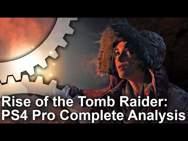 [4K] Rise of the Tomb Raider: Complete PS4 Pro Tech Analysis