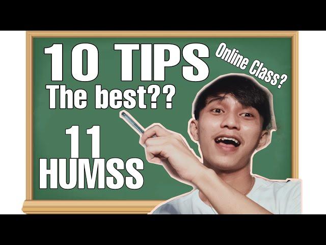 TIPS FOR UPCOMING GRADE 11 HUMSS - ONLINE CLASS EDITION • NaTips #1