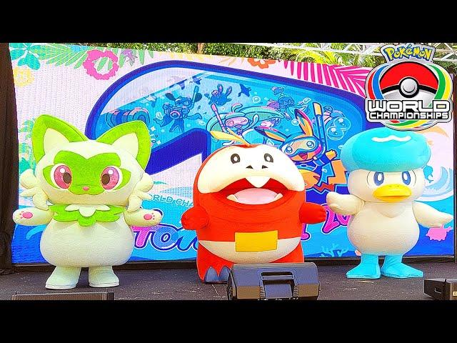 2024 POKEMON WORLD CHAMPIONSHIPS Pokemon Center Shopping & Trainer Village in Honolulu Hawaii Day 3