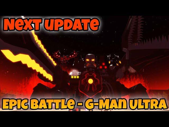 Epic Battle - G-Man Ultra Next Update in Bathroom Attack | Roblox #roblox #BathroomAttack #game