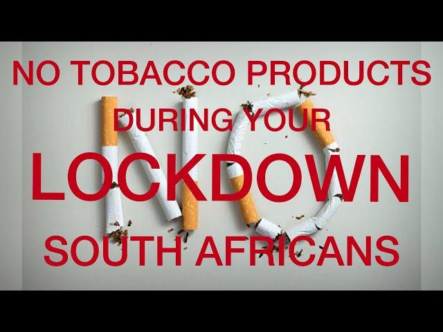 No Cigarettes South Africans