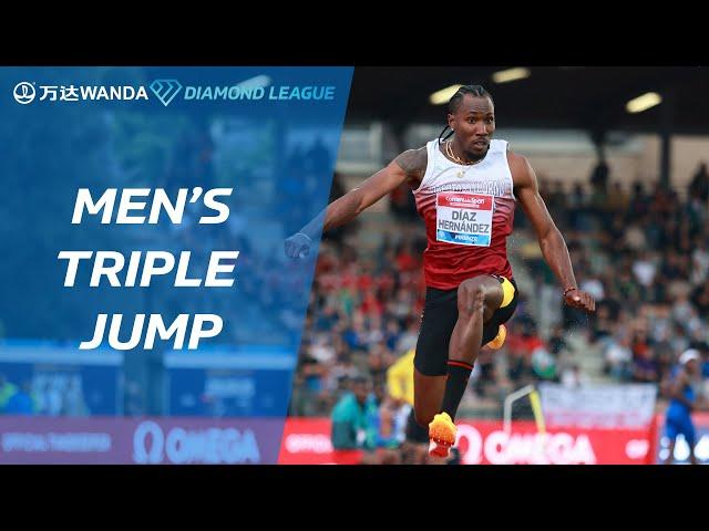 Andy Diaz Hernandez breaks the Italian triple jump record to win in Florence | Wanda Diamond League