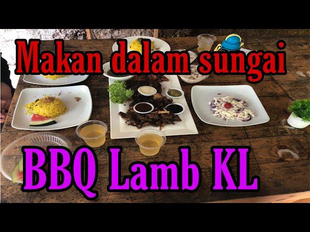 Makan dalam sungai | BBQ Lamb KL | GoPro Hero8