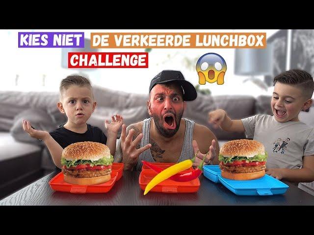 KIES NIET DE VERKEERDE LUNCHBOX CHALLENGE! | LAKAP JUNIOR