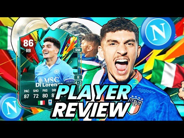 86 TOTAL RUSH DI LORENZO SBC PLAYER REVIEW! FC 25 ULTIMATE TEAM