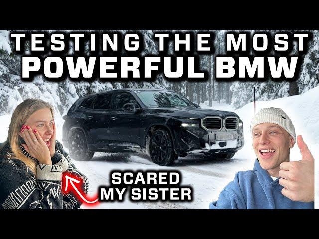 DRIFTING MY SISTERS BMW XM - THE MOST POWERFUL BMW TO DATE!