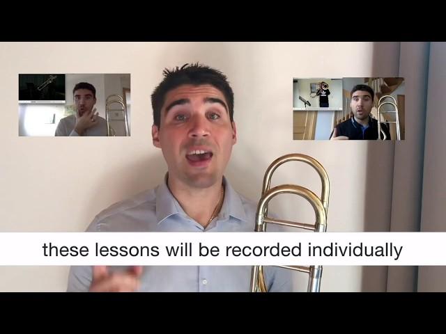 Online Trombone Master Class by Fabrice Millischer