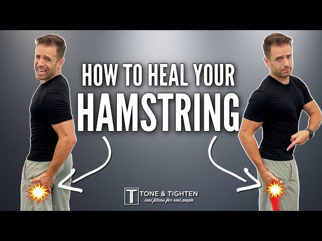 Heal Your Hamstring FAST! Home Rehab For Hamstring Injury