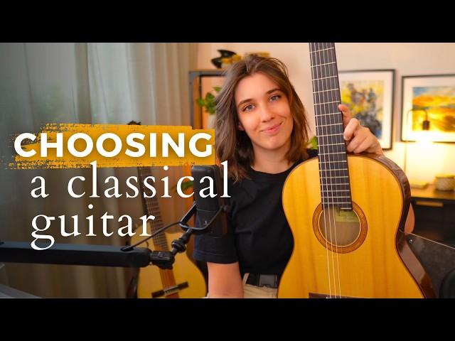 How to choose the right CLASSICAL GUITAR for yourself