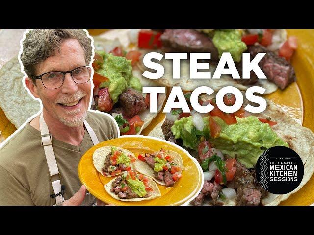 Charcoal-Grilled Steak Tacos