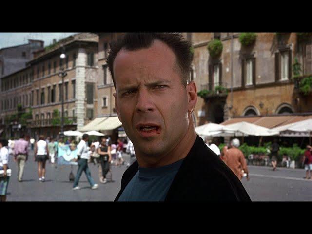 Гудзонский Ястреб / Hudson Hawk. Рим и "красная угроза". Отрывок из фильма.