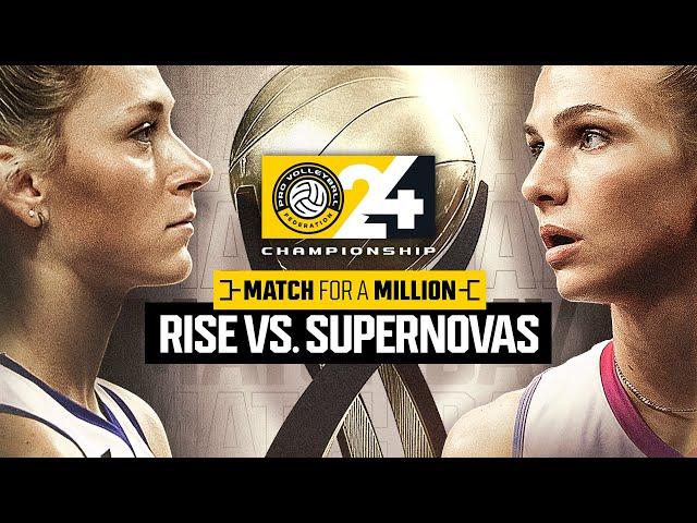 2024 Pro Volleyball Federation Championship Final | Omaha Supernovas vs Grand Rapids Rise