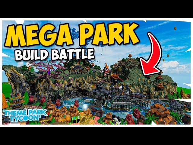 MEGA PARK Build Battle in Theme Park Tycoon 2!