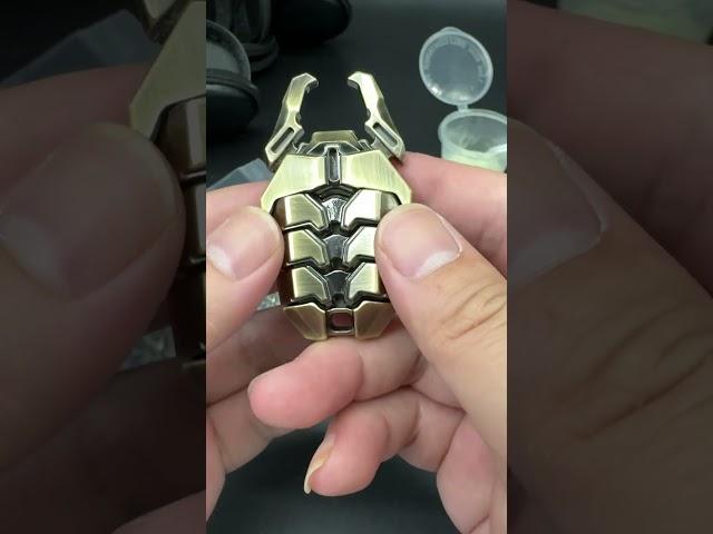 Metal scarabell-shaped fidget toy. What else do you think it's for?#EDC #fidgettoys #edc #antistress