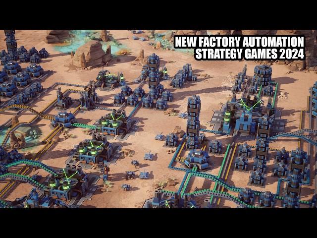 Top 15 Upcoming Factory Automation Strategy Games 2024 - 2025