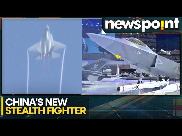 China's New J-35 Stealth Fighter Debuts At Zhuhai Air Show | WION Newspoint | World News