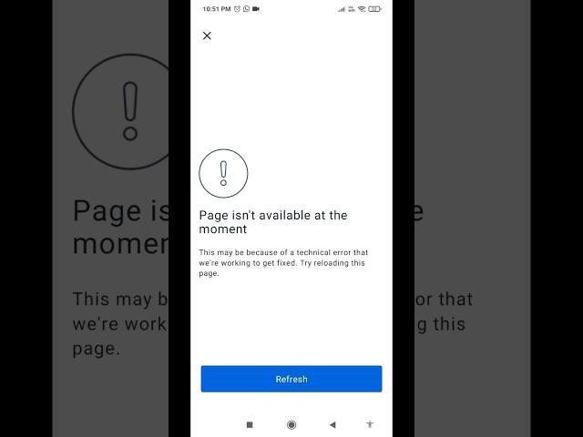 This page isn't available Right Now Instagram | Why Instagram not opening 2023 #instagramloginerror