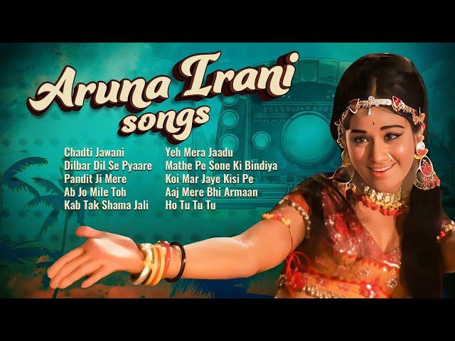 Aruna Irani Ke Top Dance Songs 4K | अरुणा ईरानी टॉप डांस के गाने Video Songs Jukebox| Chadhti Jawani