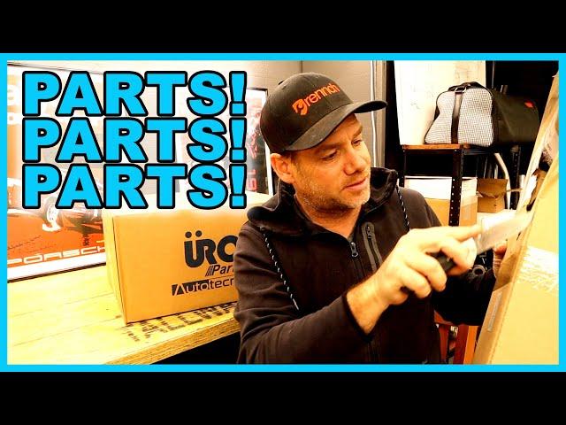 VINTAGE PORSCHE Parts UNBOXING, from URO Parts! | Subaru EZ30 Turbo Porsche Engine Swap