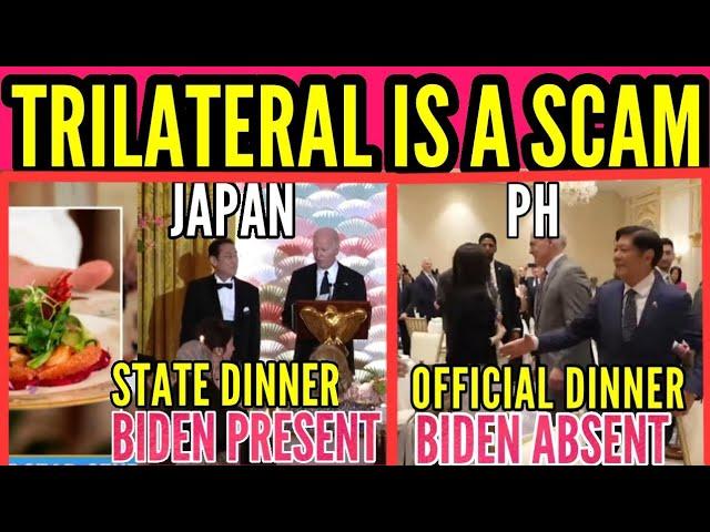 STATE DINNER VS OFFICIAL DINNER II JAPAN AND PHILIPPINES COMPARISON IN TRILATERAL SUMMIT WITH THE US