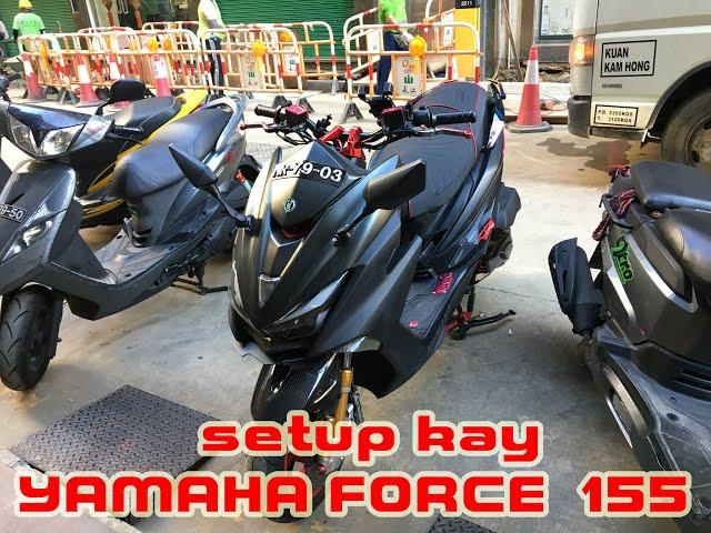 yamaha force 155 setup and accessories