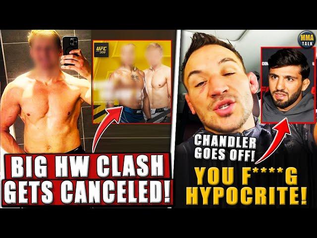 Big Heavyweight clash CANCELLED for UFC 308! Chandler GOES OFF on Arman Tsarukyan! Merab-Islam beef