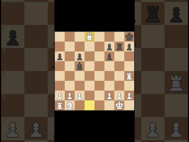 Struggling in opening but a queen blunder clinched the win #1minutechess #chess #chesstactics