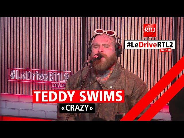 LIVE - Teddy Swims interprète "Crazy" dans #LeDriveRTL2 (14/12/23)