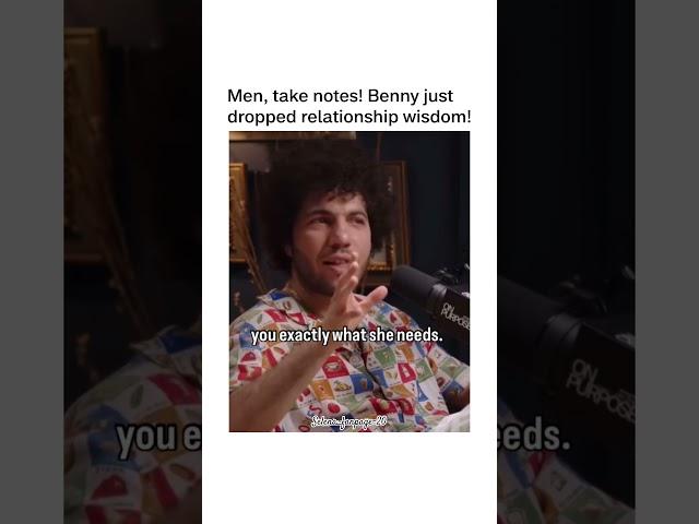 Benny Blanco’s advice every man must hear!