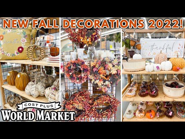 *2022* Fall Decor Shopping at World Market | Shop With Me w/ Fall Decorating Ideas