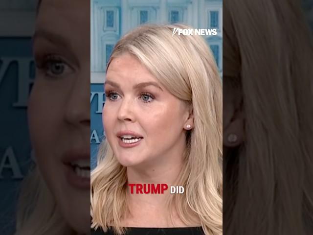Leavitt says Jasmine Crockett 'couldn't dream' of Trump's kind of support #shorts #trump #news #usa