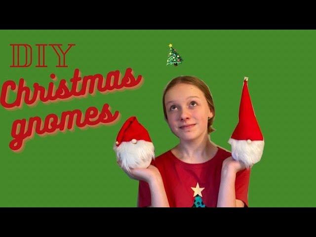Easy DIY No Sew Christmas Gnomes Tutorial