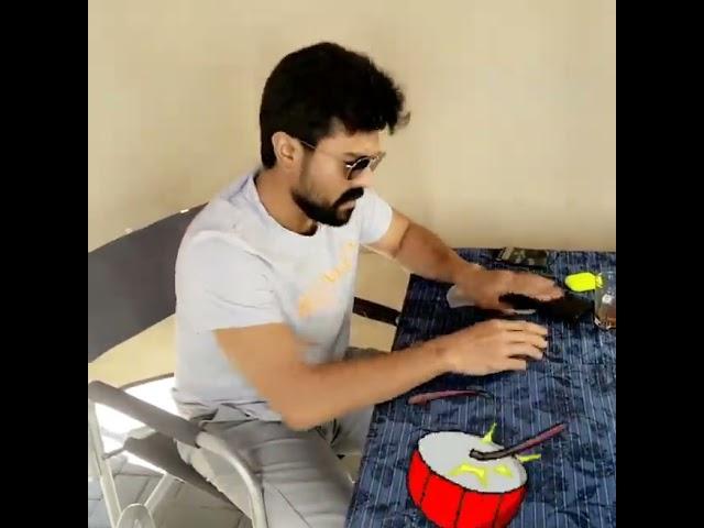Ramcharan Making Fun On #RRR Sets Funny Video  | #RamCharan | #NTR