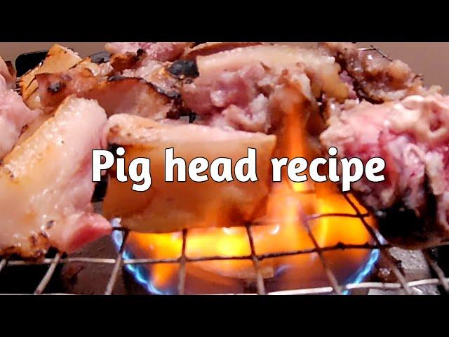 Pig head fry | Shangnairan