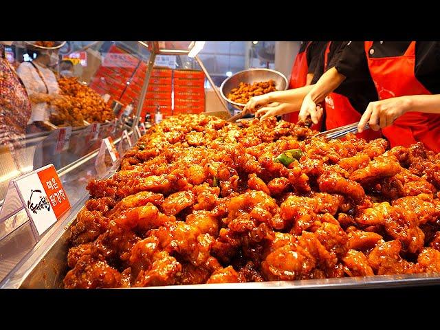 Amazing!! Most delicious market street food in Korea. Customers lining up since dawn! - BEST 6