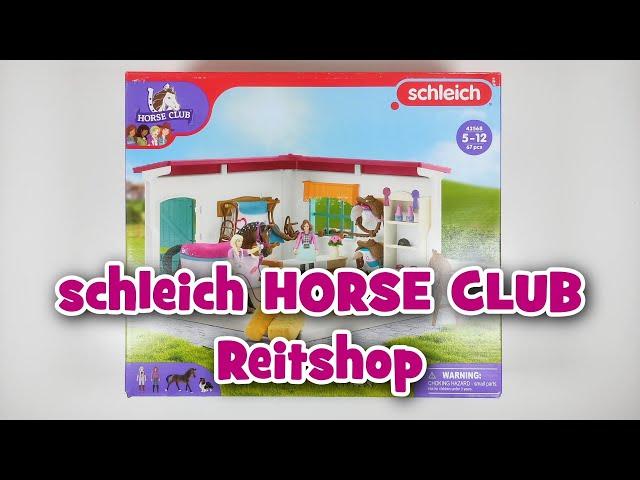 HURRA, ENDLICH! schleich HORSE CLUB Reitshop (42568) | UNBOXING