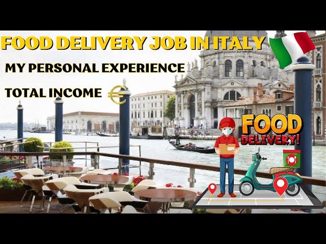 Food Delivery job in Italy, Income & Difficulties  | I share my Personal experience #italy #milan