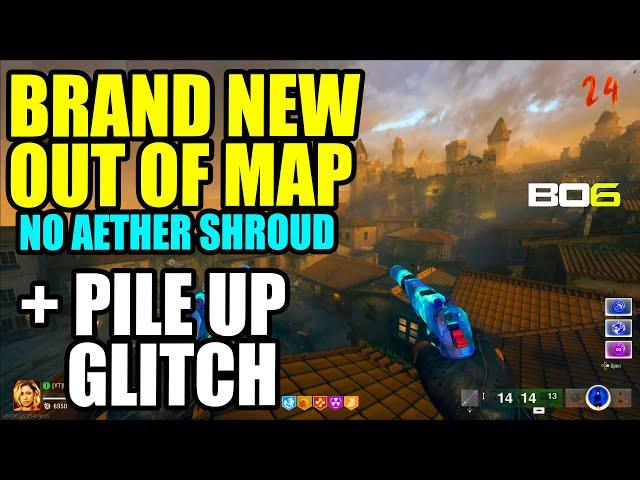 BO6 ZOMBIES GLITCH: :BRAND NEW CANNON GLITCH bo6 GOD MODE GLITCH UNDER MAP bo6 PILE UP GLITCH