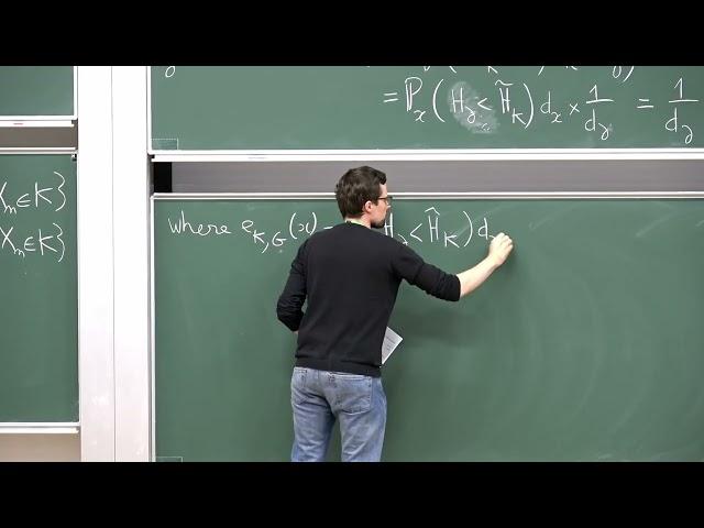 Dr. Alexis Prévost | Mini Course - Random interlacements and the Gaussian free field