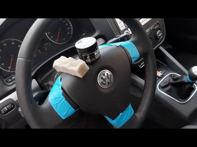 Volkswagen Golf Mk5 - Leather Steering Wheel - Paint Restored