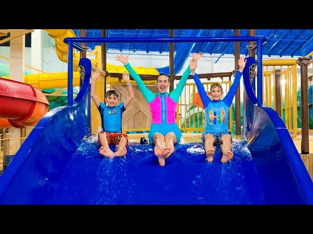 Vlad und Niki – Familienurlaub im Indoor-Wasserpark-Resort