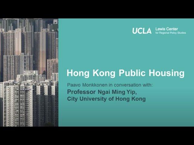 Housing Lessons From Around the World: Hong Kong Public Housing