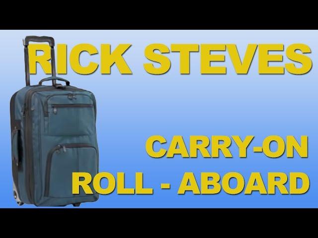 Rick Steves New Carry-On Roll-Aboard